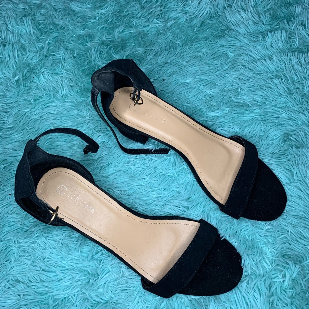 Black heels